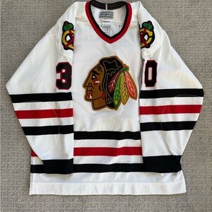 SOLD - Vintage CCM Chicago Blackhawks Ed Belfour #30 Authentic NHL Jersey